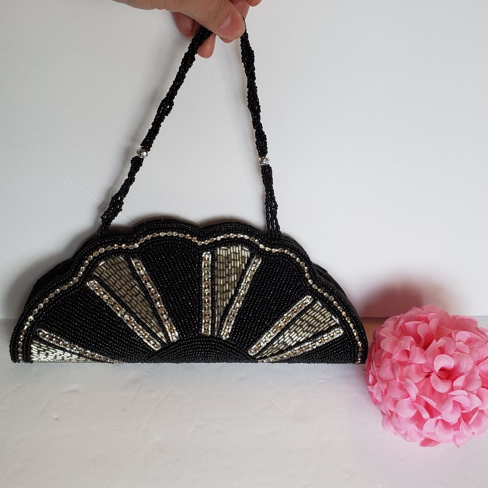 Vintage Looking EUC Structured Evening Bag